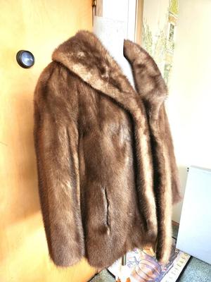 Lot #209 Vintage Mink Jacket/Stroller