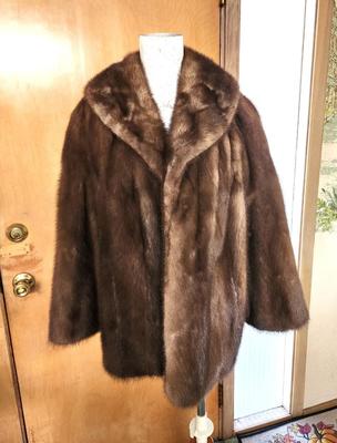 Lot #209 Vintage Mink Jacket/Stroller