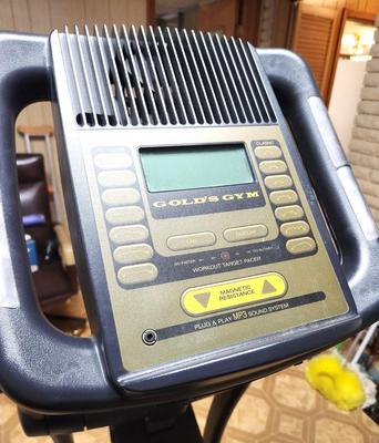 Lot #213 Gold's Gym Brand Elliptical Exercise Machine -