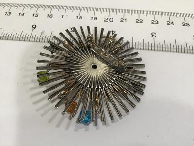 Celestial Sun Stars Brooch