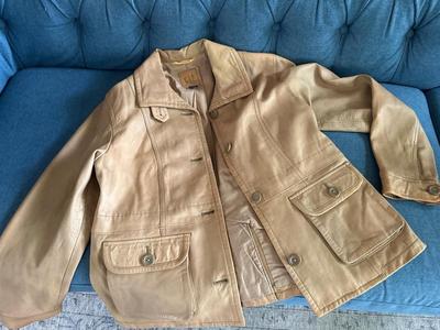 Vintage GAP Leather coat and other vintage items