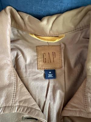 Vintage GAP Leather coat and other vintage items