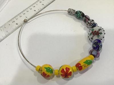 Art Glass Choker Necklace
