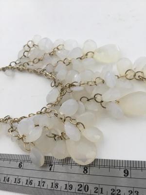 Gold tone beautiful fashion necklace