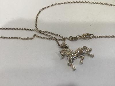 Fashion Horse pendant And Chain