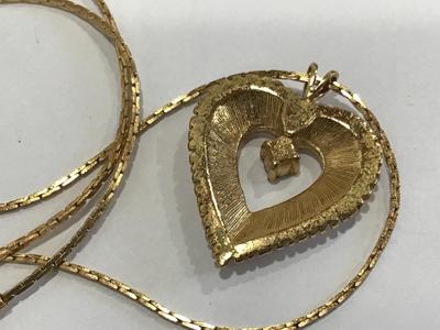 Fashion Brushed Gold Tone Necklace