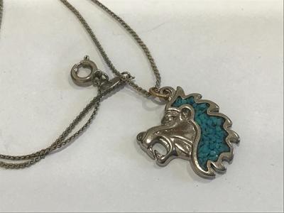 Vintage Pendant and Chain