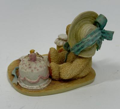 Cherished Teddies ANNA HOORAY FOR YOU Limited Edition 1991 Birthday Bear