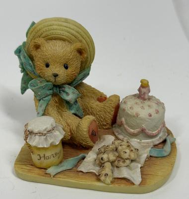 Cherished Teddies ANNA HOORAY FOR YOU Limited Edition 1991 Birthday Bear