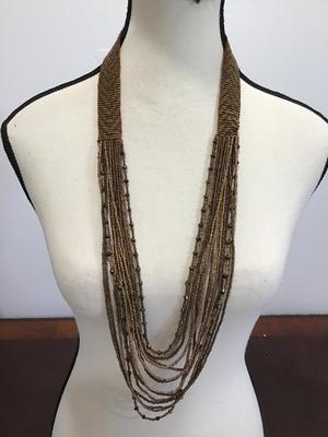 Beatiful Layered Beaded Necklace