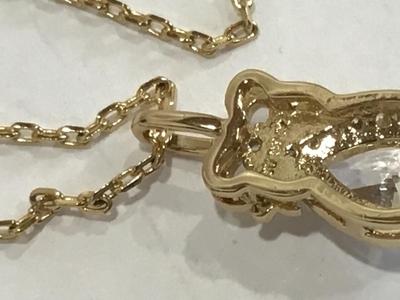 Gold Plated CZ Necklace