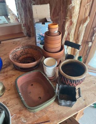 Lot of Outdoor planters