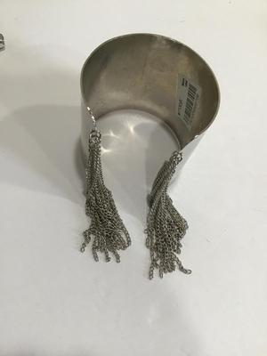 Hammered Cuff Wide With Tassels. Macys