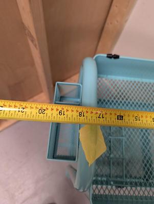 3 Tier Metal Rolling Utility Cart