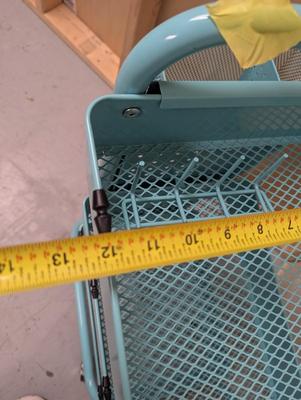 3 Tier Metal Rolling Utility Cart