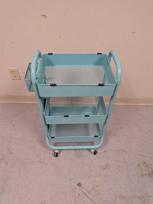 3 Tier Metal Rolling Utility Cart