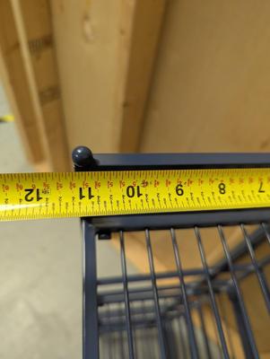 4 Tier Folding Metal Shelf