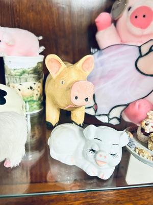 A WHOLE PENS WORTH OF PIGS