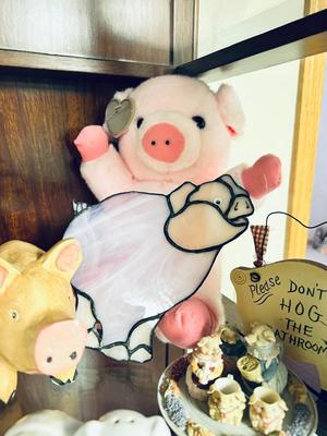 A WHOLE PENS WORTH OF PIGS