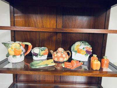 VINTAGE CERAMIC KMC KITCHEN ITEMS