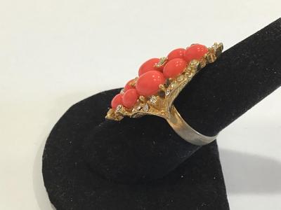 Vintage Adjustable Cocktail Ring