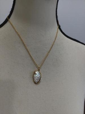 Gold Tone Shell Necklace