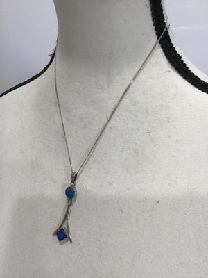 950 Sterling Mark Pendant With 925 Chain