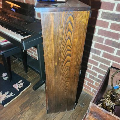 Antique Seed Cabinet 8 Drawers 16"x12"x42"