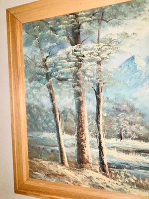 2 PAINTINGS 28 x 36