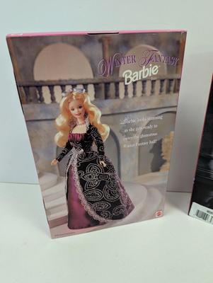 Special Edition Winter Fantasy & Special Edition Silver Royale Barbies Lot 34
