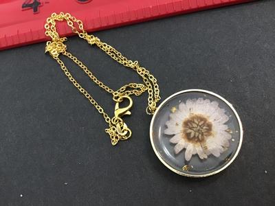 Dried Floral Necklace