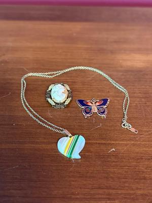 Hearts and butterflies
