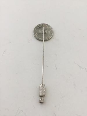 Unmarked one cent stick pin vintage