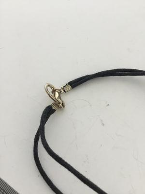 Animal print statement necklace
