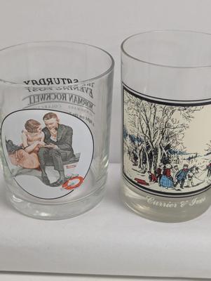Norman Rockwell Museum Currier & Ives Mugs & Glasses