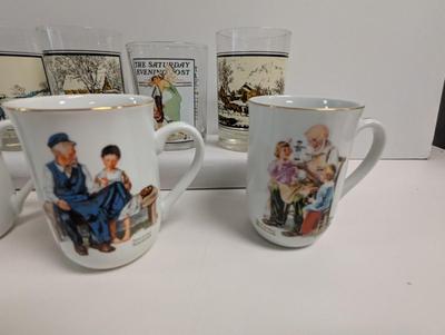 Norman Rockwell Museum Currier & Ives Mugs & Glasses