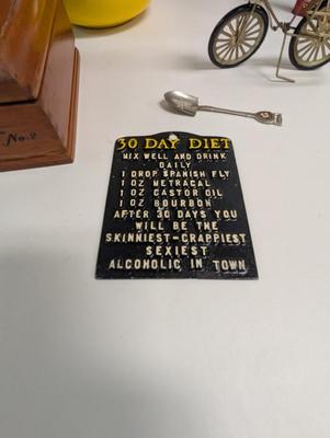 Misc Decor Match Box Arturo Fuente Cigar Box Vintage Metal Spittoon
