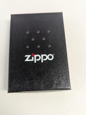 Zippo Case XX Lighter & Motorcycle Chopper Graphics