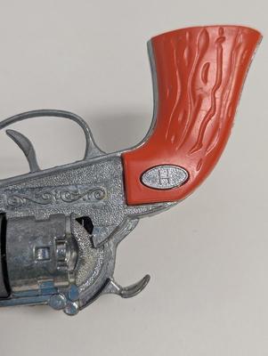 HALCO Colt Cap Gun Orange Grip & 2 Novelty Lighters