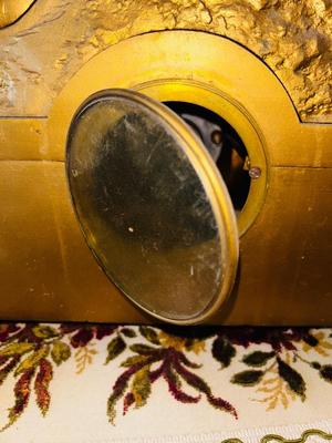 STUNNING KIENZLE VDO GILT BRONZE MANTEL CLOCK