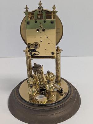 Vintage Schatz Jahresuhrenfabrik Germany Clock Model #49 For Parts Or Repair.