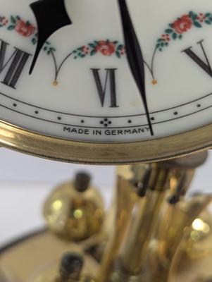 Vintage Schatz Jahresuhrenfabrik Germany Clock Model #49 For Parts Or Repair.