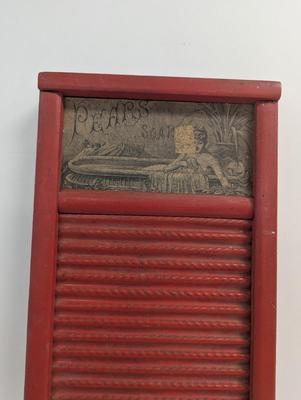 Vintage Pear's Soap Washing Board