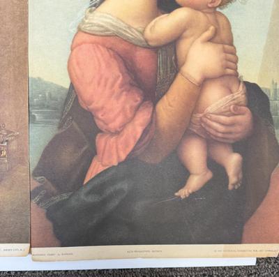 Vintage Art Prints Lot