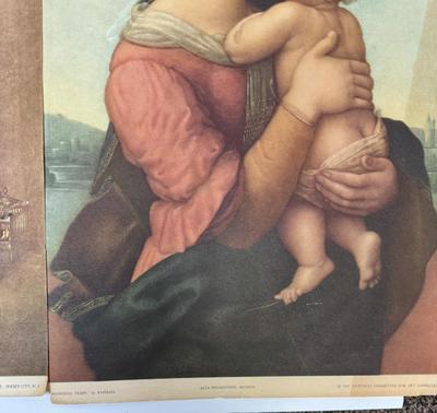 Vintage Art Prints Lot