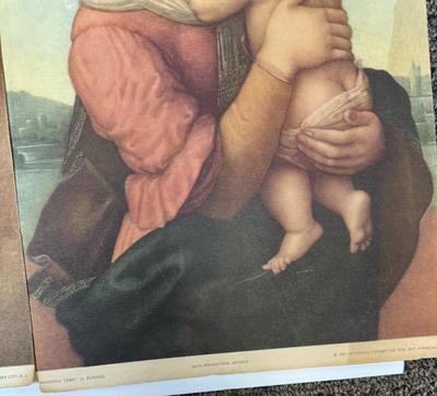 Vintage Art Prints Lot