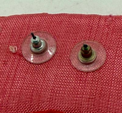 RHINESTIONE STUD EARRINGS