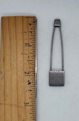 Vintage Rustic Square Head Safety Pin