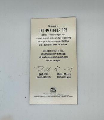 Vintage Independence Day 1996 Promotional Card