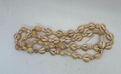 Vintage Cowrie Shell Necklace